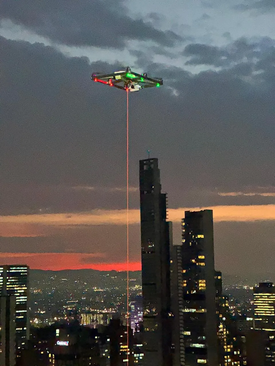 Despliegue con apoyo de drones